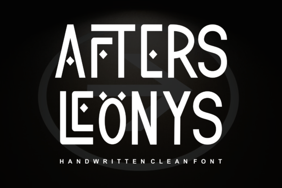 Aftersleonys: A Bold Modern Sans Serif Font for Handmade Brands and Craft Projects
