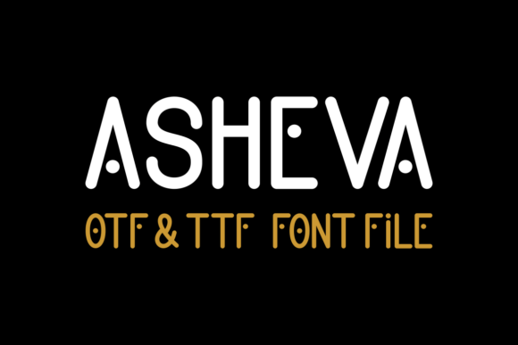 Asheva Font Review: A Bold Display Typeface for Modern Web Design