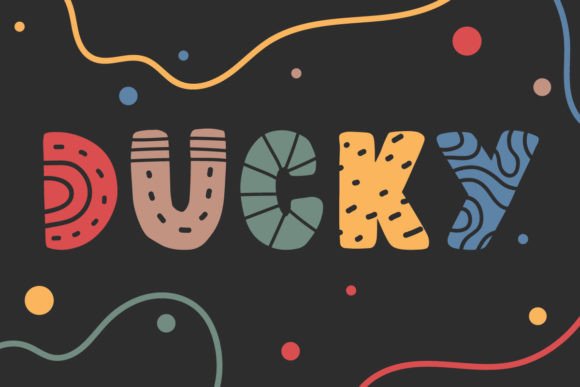 Ducky Font Brings Whimsy to Handmade Labels and Packaging