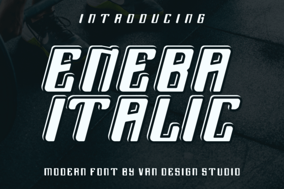 Eneba Italic: A Display Typeface Built for Digital Impact