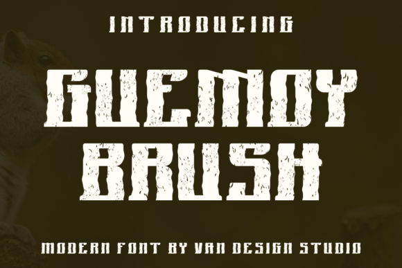 Guemoy Brush: A Display Font Built for Digital Impact