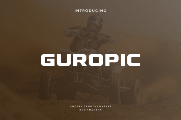 Guropic: A Bold Sans Serif Typeface for Impactful Web Design