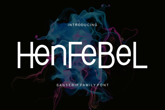 Henfebel: A Bold Serif Font for Handmade Labels and Shop Branding