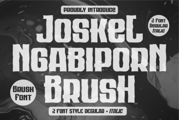How Joskel Ngabiporn Brush Brings Bold Character to Web Design Layouts
