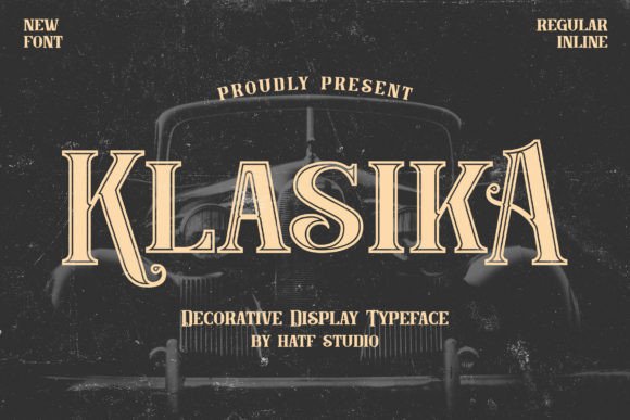Klasika: A Bold Blackletter Font for Branding Work