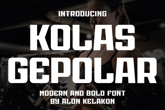 Kolas Gepolar: A Playful Sans Serif for Editorial Design