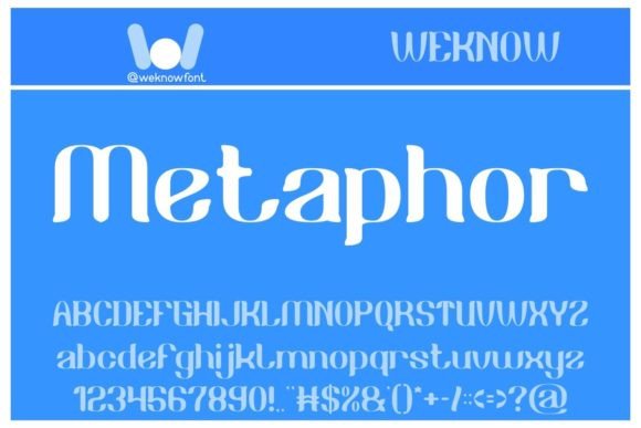 Metaphor Font Review: A Serif Display Typeface for Branding