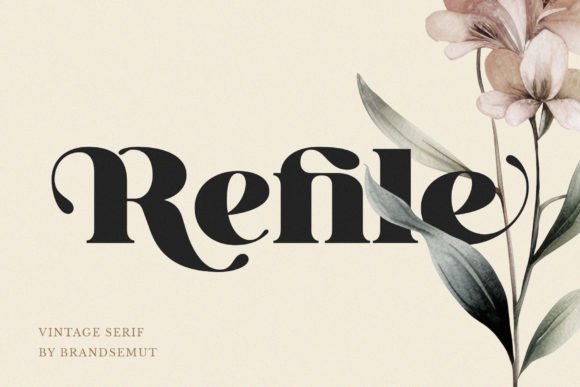Refile Font: A Web Designer’s Take on a Vintage Display Serif