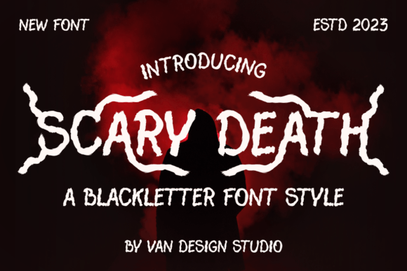 Scary Death Font Review: A Bold Blackletter for Branding Projects
