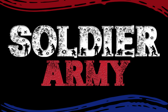 Soldier Army Font: A Grungy Display Typeface for Bold Branding