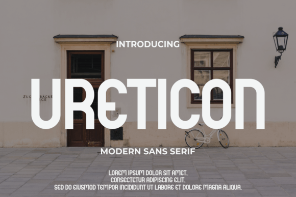 Ureticon: A Clean Sans Serif Font for Modern Web Design