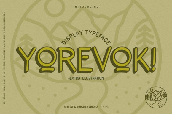 Yorevok: A Smooth Display Font for Editorial Design